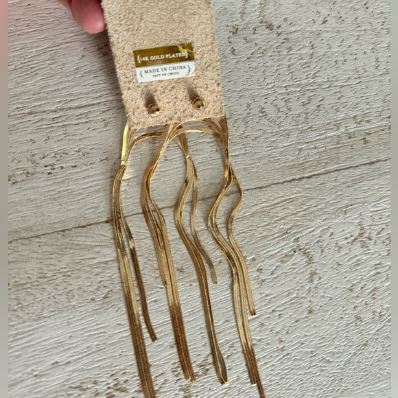 Anthropologie Jewelry Nwt Anthropologie Gold Earrings Poshmark